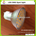 led mini spot light with pole gu10 5050 24leds AC100-240V 4.5w